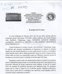 Profesorii De La Liceul Teoretic Dan Barbilian Campulung Cer Demisia Ministrului Educaţiei Ziarexclusiv