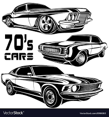 Muscle Car Poster Royalty Free Vector Image Vectorstock Spon Poster Royalty Muscle Car Ad Car Vector Car Silhouette Car Drawings