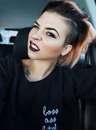 Ignore the grow out side shave pin up â º from girl hairstyles half shaved. Photo Half Shaved Hair Girls Wattpad