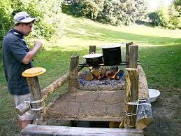 table a feu scout table feu scout