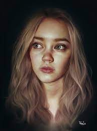 Anastasia On Behance Digital Art Girl Digital Painting Portrait Digital Portrait