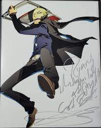 Signed and Inscribed 8x10 of Troy Baker, the voice of Kanji Tatsumi. Got  this on his Streamily store. Only Laura Bailey and Sam Reigel left to get  the full Investigation Team! :