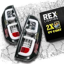 Get the look and utility you need with new tail lights at extremeterrain.com. 2014 2017 Toyota Tundra Led Tail Lights Black Clear Lens Rex Lighting Opt7