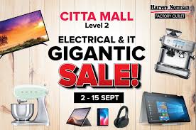 Citta mall is built to resemble an american strip mall, with retail shops facing the open air parking area. Be It A New Laptop New Tv Or Harvey Norman Malaysia Facebook