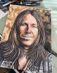 Portrait of a Musician by a Fan Artist