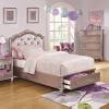 Check out the monterey twin wood kids storage bed. 1