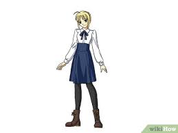 Die meisten anime zeichnungen haben überbetonte physikalische merkmale wie große augen. 4 Ways To Draw An Anime Girl Wikihow
