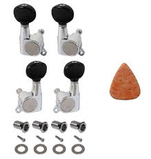 Check spelling or type a new query. Ymc Tp Uk Series 4pcs Ukulele Tuning Pegs 2l2r Chrome Machine Heads Tuners For Ukuele With Pick Chrome With Black Buttons Handle Buy Online In Belize At Belize Desertcart Com Productid 46536735