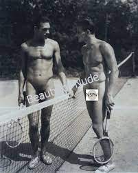 Mature Content Male Nude Tennis Players. Full Frontal Man - Etsy