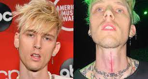 Maybe you would like to learn more about one of these? Machine Gun Kelly Just Got A Bloody Slit Tattooed Down His Throat Popbuzz