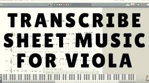 How To Transcribe Violin Sheet Music For The Viola Violin Lounge Tv 227 Violin Lounge
