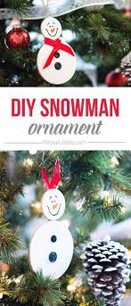 Make a snowman out of your child's fingerprint and save it as an ornament! Snowman Cork Ornament The Best Ideas For Kids