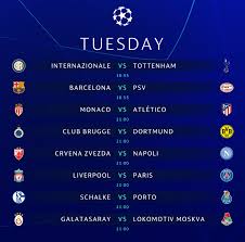 Result and reaction from premier league fixture tonight appeared first on football news. Uefa Champions League Results And Fixtures Uefa Champions League