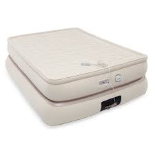 Aerobed 24 Inch Raised Pillowtop Air Mattress In Tan Aerobed Mattress Inflatable Bed