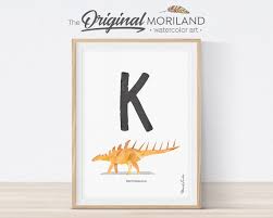 Namen buchstabieren nach deutscher buchstabiertafel (din 5009). Dinosaur Alphabet Print Letter K Print Personalized Name Etsy Hong Kong