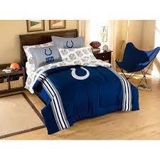 Indianapolis Colts Nfl Bed In A Bag Contrast Series Full Twin Bed Sets Bed In A Bag Full Comforter Sets