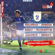 Preston north end played against barnsley in 2 matches this season. Ck Music Promos England Championship Barnsley Preston North End Middlesbrough Fc Birmingham City Alloa Athletic Arbroath Fc Play 2 Tickets Now With M Bet And Stand A Chance To