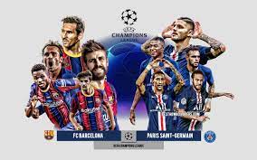 Ronald koeman made the controversial decision to include gerard pique in the. Download Wallpapers Barcelona Fc Vs Paris Saint Germain Eighth Finals Uefa Champions League Preview Promotional Materials Football Players Champions League Football Match Paris Saint Germain Barcelona Fc Barcelona Vs Psg For Desktop With