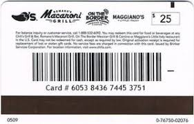 Give the gift of chili's®. Gift Card Pepper Chili S United States Of America Christmas Series Col Us Chi 001c