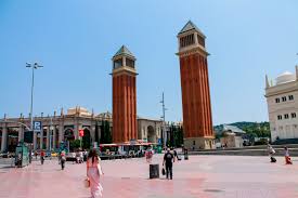 Venetian Towers At Placa D Espanya Towers Placadespanya Bcn Barcelona Barcelona Ferry Building San Francisco Barcelona Apartment