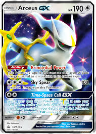 Arceus Gx By Jabberwock314 Cool Pokemon Cards Pokemon Cards Pokemon Cards Legendary