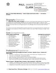 Responsible for successful strategic initiatives to improve team productivity and increase staff retention. Paul Clark Social Media Resume