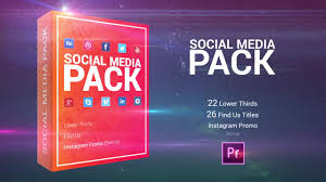 Premiere pro cc 2018 or above features resolution : Social Media Pack Premiere Pro Templates Motion Array