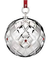 Shop for waterford ornaments at walmart.com. Waterford Silver 2014 Lismore Ball Ornament Unique Christmas Decorations Glass Christmas Ornaments Christmas Ornaments