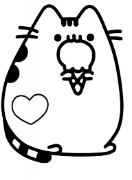 Footprint, paw, cat, animal, pattern, background, pet, how, draw, makingof, work, progress kitten, cute, foot, wallpaper. Pusheen Coloring Pages Free Printable Coloring Pages For Kids