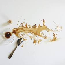 Giulia bernardelli takes spilt coffee and turns it into art. Coffee And Tea Turned Into Beautiful Art By Giulia Bernardelli Bored Panda
