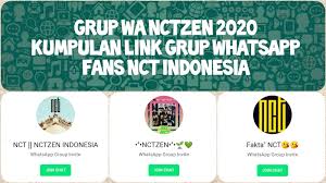 Maybe you would like to learn more about one of these? 99 Link Grup Wa Nct Nctzen 2021 Indonesia Internasional