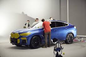 New Bmw X6 As A Spectacular Show Car World S First Vehicle In Vantablack