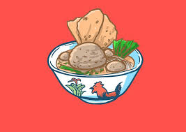  7 Ide Bakso Bakso Menggambar Makanan Ilustrasi