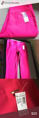 Nwt Dress Barn Pull On Pink Cropped Pants Cropped Pants Pants Dresses