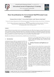 Tackling the ptptn time bomb. Pdf Does Securitization For Government Staff Personal Loan Perform