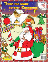 Wholesale coloring shop at dollardays to find wholesale coloring supplies for children and adults. Twas The Night Before Christmas Regular Wholesale Coloring Books