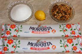Foi de placinta, margarina, nuca, pesmet, scortisoara, vanilie, lamaie, zahar, apa, miere, scortisoara, cuisoare. Baclava Retete Culinare Preparatedevis Ro