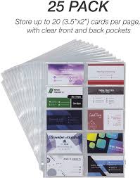 500 business cards from $8.5. Buy Samsill Business Card Sleeves 25 Pack Holds 500 Business Cards 3 5 X 2 Inch 20 Per Page Archival Safe 3 Hold Punched Fits 8 5 X 11 Inch Ring Binder Online In Turkey B07f473gwv