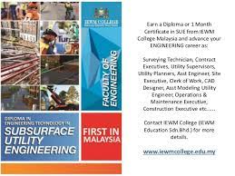 Subsurface engineers are a subset within petroleum engineering and typically work closely with drilling engineers. Study Subsurface Utility Engineering Sue Diploma Certificate