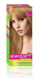 Nevacolor Natural Colors Sac Boyasi 8 3 Altin Sarisi Sac Boyasi Sac Sari
