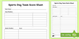 Intramural flag football score sheet. Ks1 Sports Day Score Sheet Activity Teacher Made
