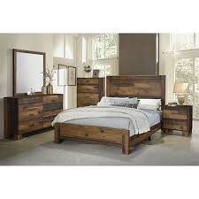 Distressed style bedroom furniture that perfectly fits your life Sidney Panel Bedroom Set By Coaster Furniture Furniturepick
