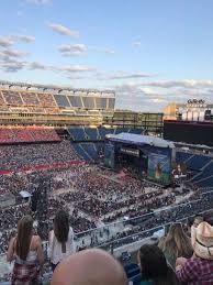 Gillette Stadium Section 335 Home Of New England Patriots