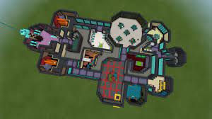 Among Us Map The Skeld Minecraft Creations Minecraft Designs Minecraft Room