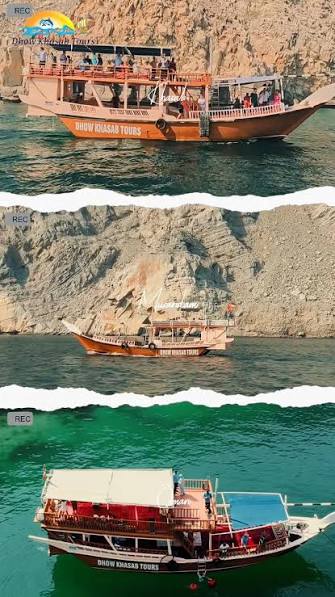 ✨ Discover the breathtaking beauty of **Musandam, Oman** with Dhow Khasab Tours! ??, Sail through the spectacular fjords of Khasab on a traditional **Omani Dhow Cruise** and experience unforgettable ...