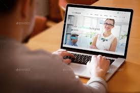 Realistic Laptop Mockup Ad Mock Sponsored Main File Mockup Realistic Mockup Realistic Wedding Vector
