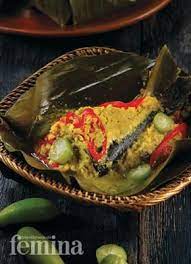 Pepes Ikan Patin Bumbu Kuning Hidangan Indonesia Resep Kuliner Resep Resep Masakan Indonesia Makanan Enak