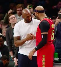 One year ago today, Kobe & Gianna Bryant went viral after Kobe gave her  tips on the sidelines of the Nets vs. Hawks game ❤️, After the game, Kobe  met up with Kyrie Irving, Vince Carter, Trae Young, ...