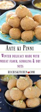 Deliciously Yummy Aate Ki Pinni Is A Traditional Punjabi Sweet Made With Whole Wheat Flour Semolina And Dry Nuts Dessert Recipes Indian Sweets Sweet Desserts