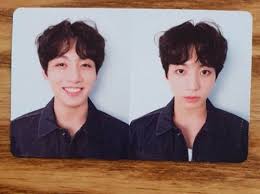 Size varies but is roughly 3.75x2.75. Bts Love Yourself Tear Jungkook Pc